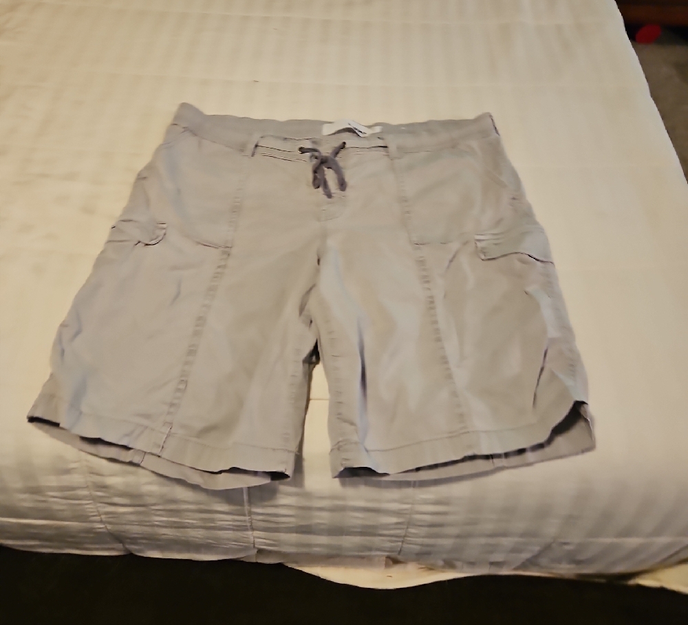 Sonoma Gray Bermuda Shorts Relaxed Fit